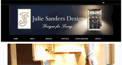 Desktop Screenshot of juliesandersdesign.com